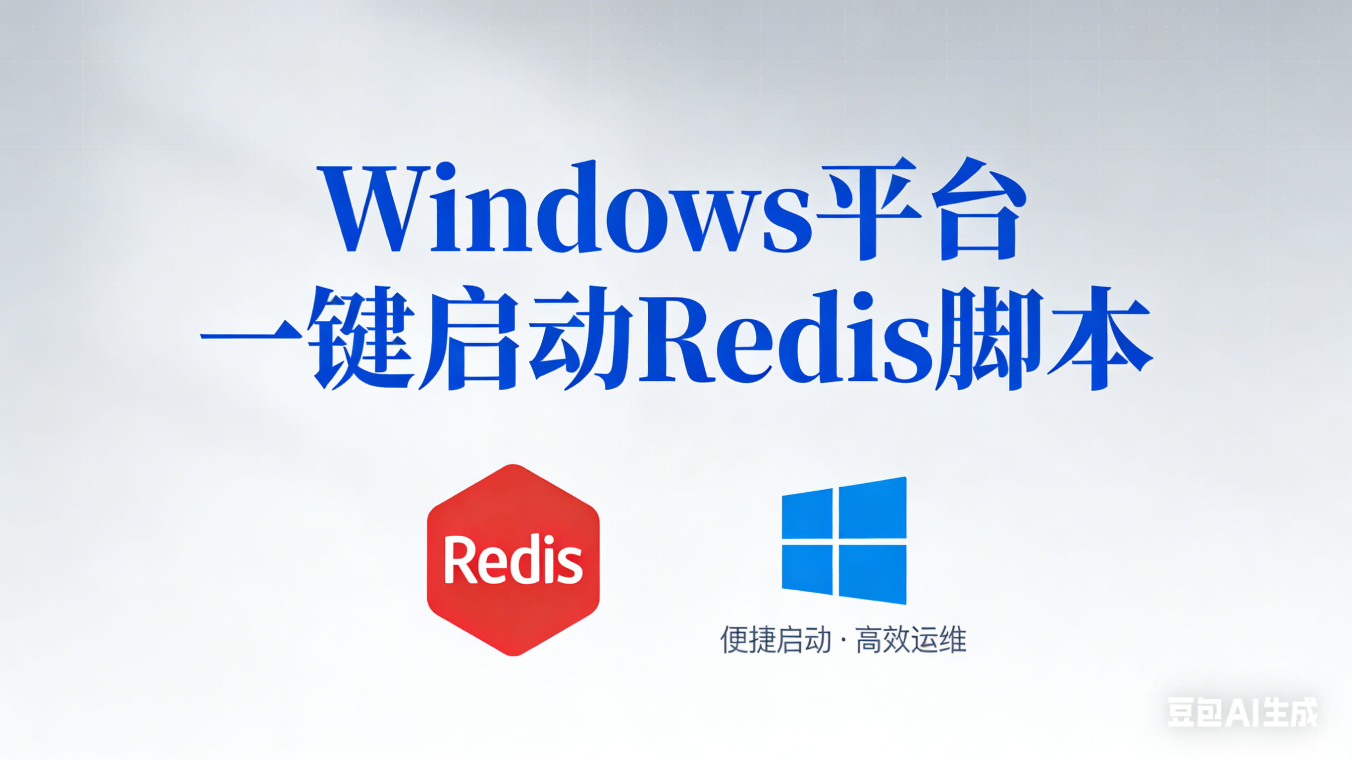 Windows平台一键启动Redis脚本